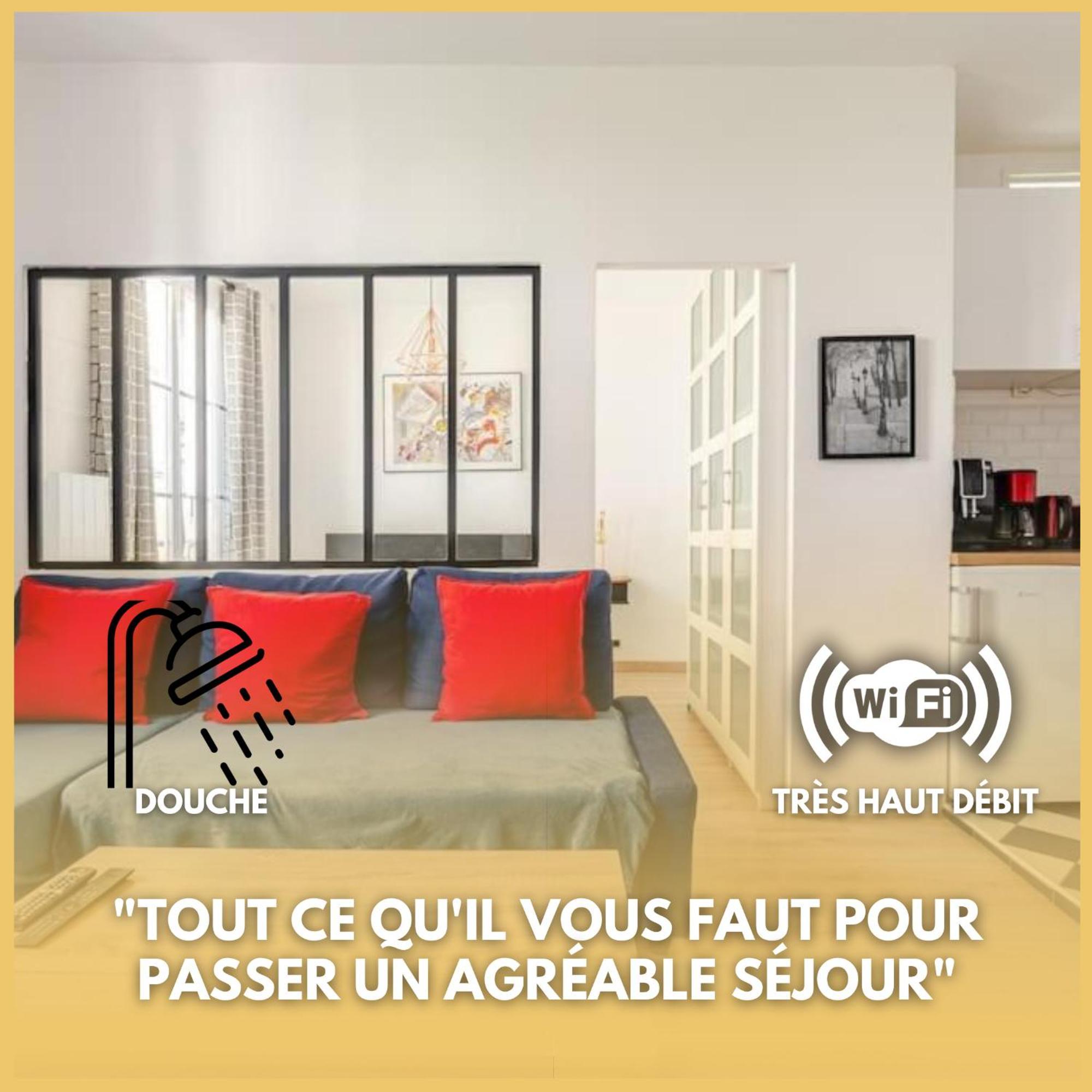 F2 Au Calme Au Coeur De Paris 13 Lägenhet Exteriör bild